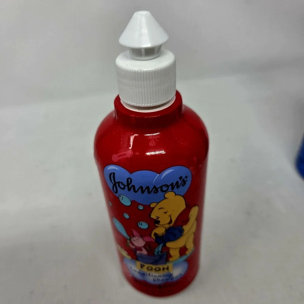 VINTAGE 2000 Johnsons Winnie The Pooh Conditioning Shampoo Bottle 11 oz SEALED